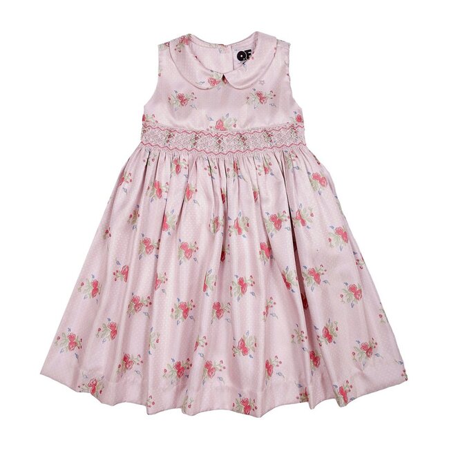 Melody Dress, Pink Florals - Dresses - 1