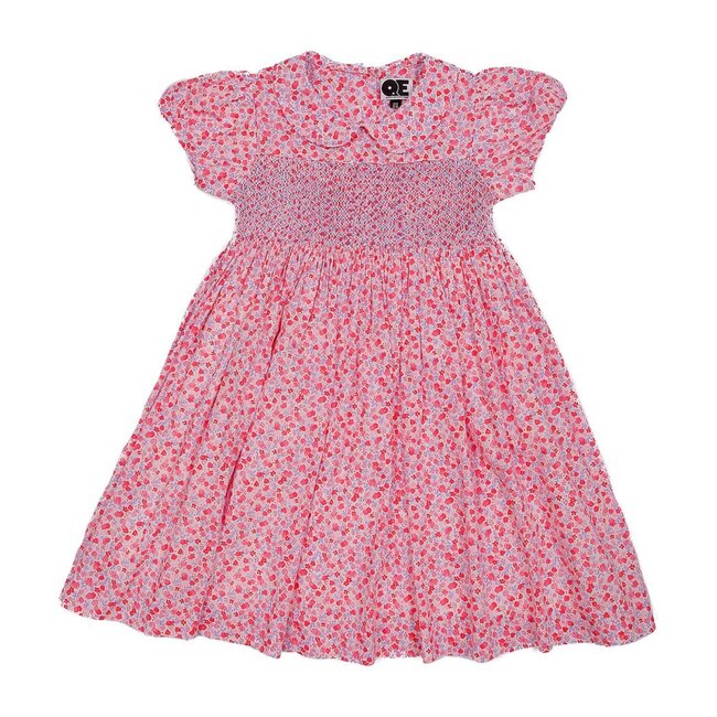 Lucille Dress, Pink Florals - Dresses - 1