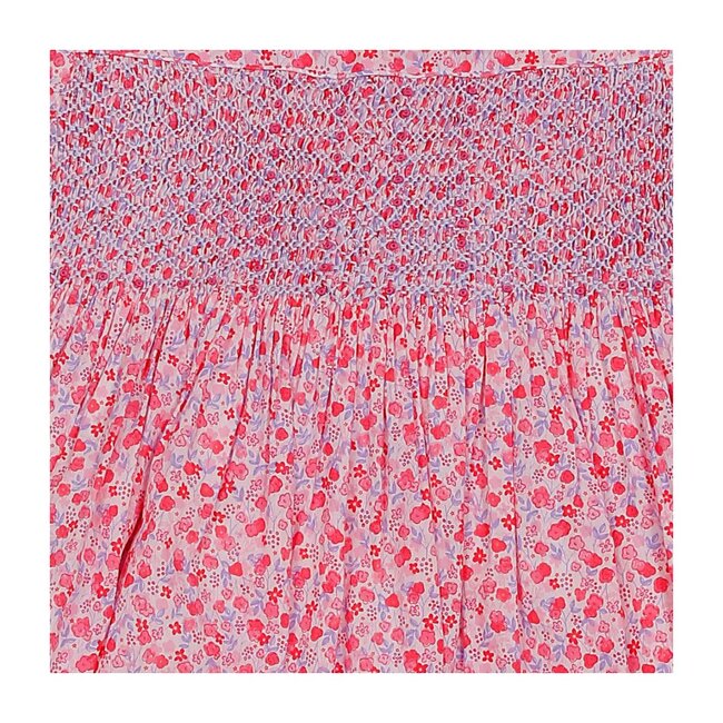 Lucille Dress, Pink Florals - Dresses - 3