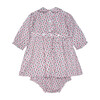 Classic Long Sleeve Baby Dress, Myrtle - Dresses - 2