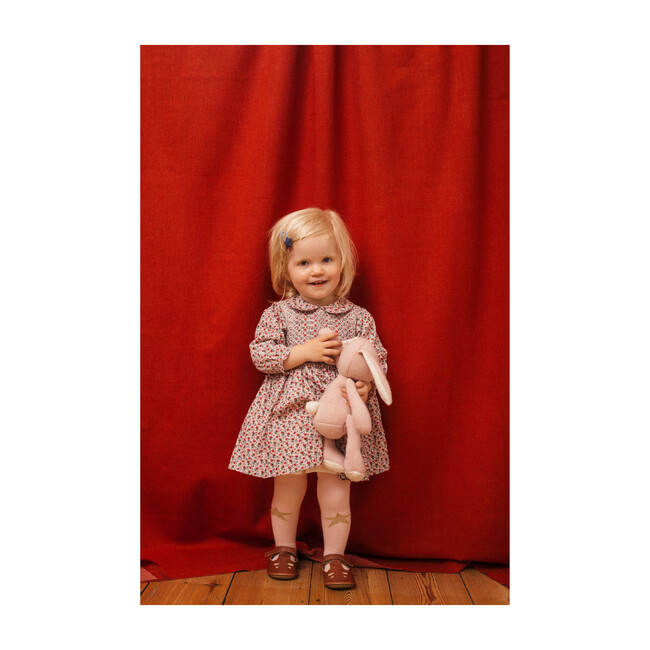 Classic Long Sleeve Baby Dress, Myrtle - Dresses - 4