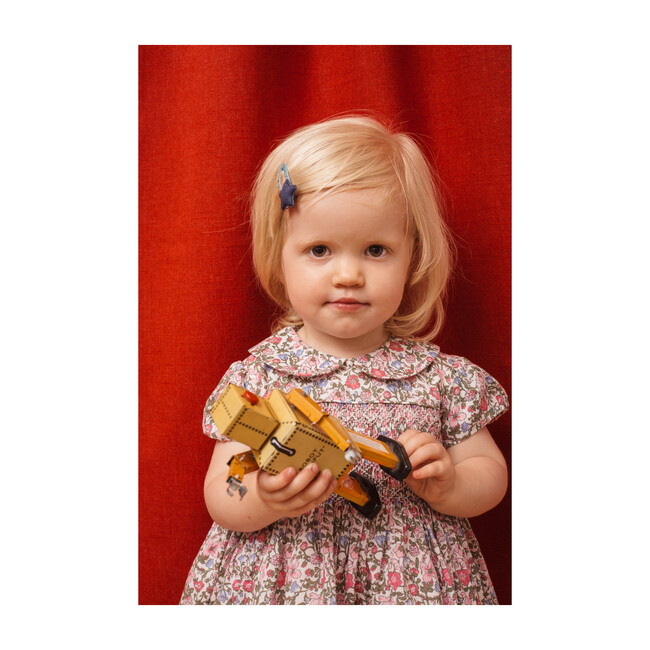 Classic Short Sleeve Baby Dress, Anna - Dresses - 4