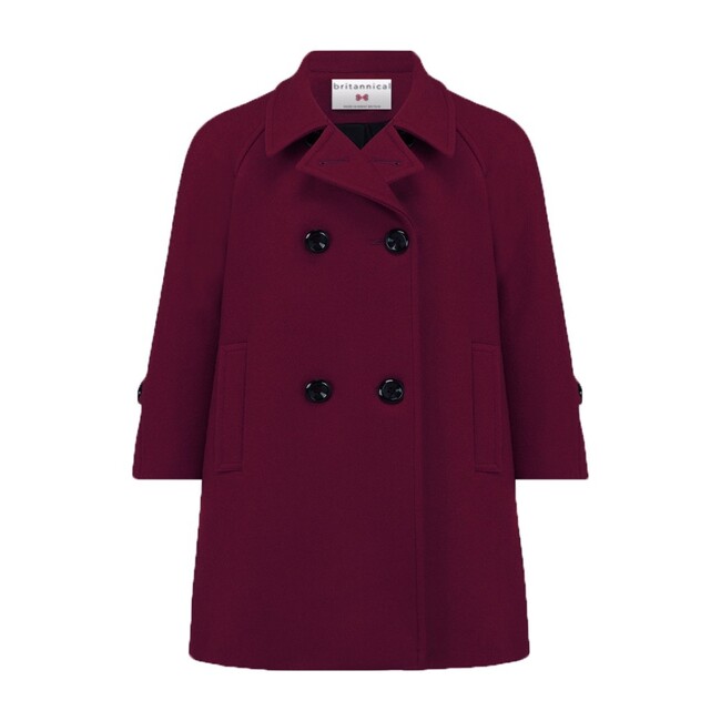 Clerkenwell Bridge Coat, Regent Burgundy