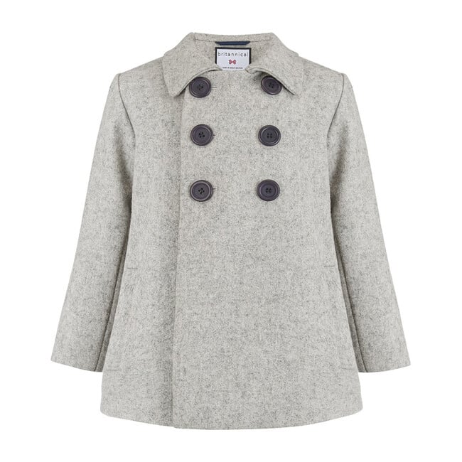 Pimlico Coat, Chiltern Smoke - Wool Coats - 1