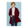 Clerkenwell Bridge Coat, Regent Burgundy - Wool Coats - 2