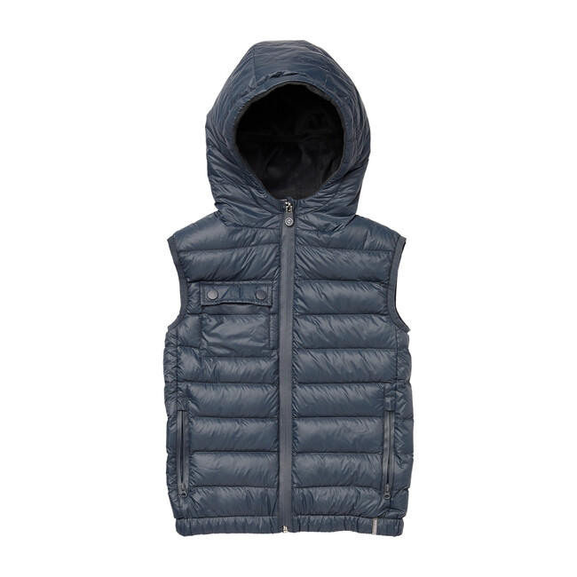 Pimm the Puppy Down Convertible Vest Jacket