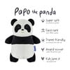 Papo the Panda Convertible Zip-Up Jacket - Jackets - 3