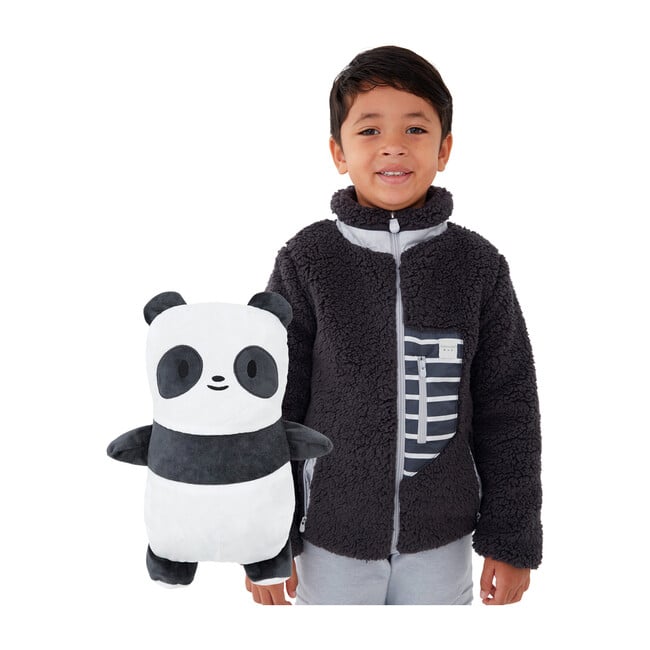 Papo the Panda Convertible Sherpa Jacket