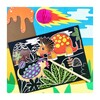 Scratch-Tastic Pictures Bundle: Pets & Dinos - Arts & Crafts - 2