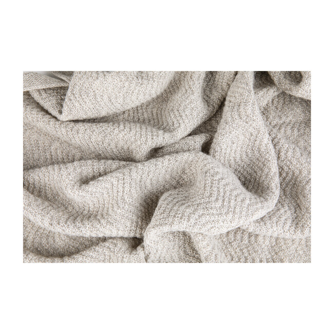 Wave Baby Blanket, Oat