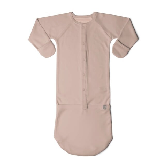 Solid Sleeper Gown, Cameo Rose