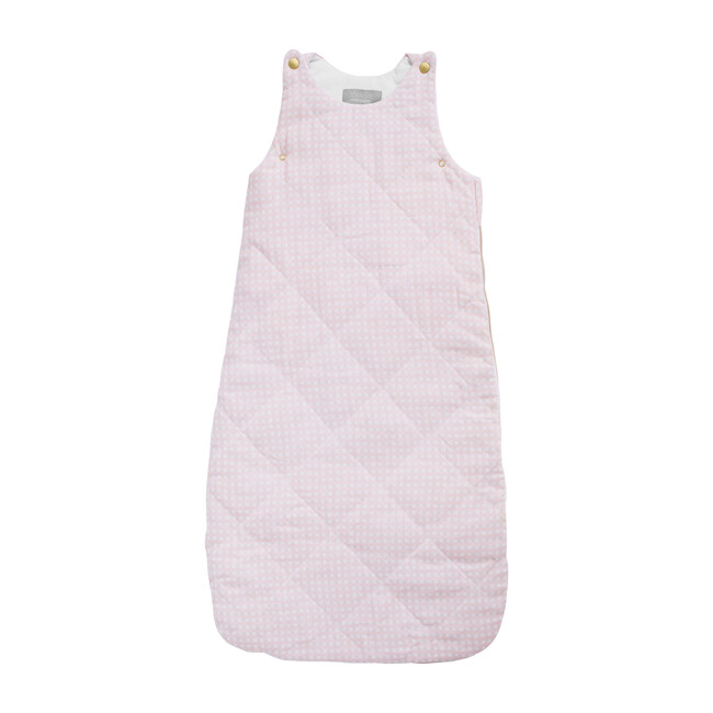 Sleeping Bag, Dusty Pink Gingham