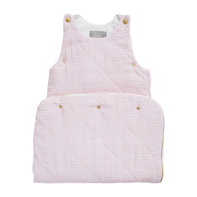 Sleeping Bag, Dusty Pink Gingham