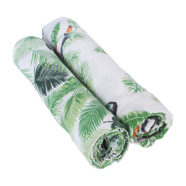 Swaddle Blankets, Rio + Palms - Swaddles - 1