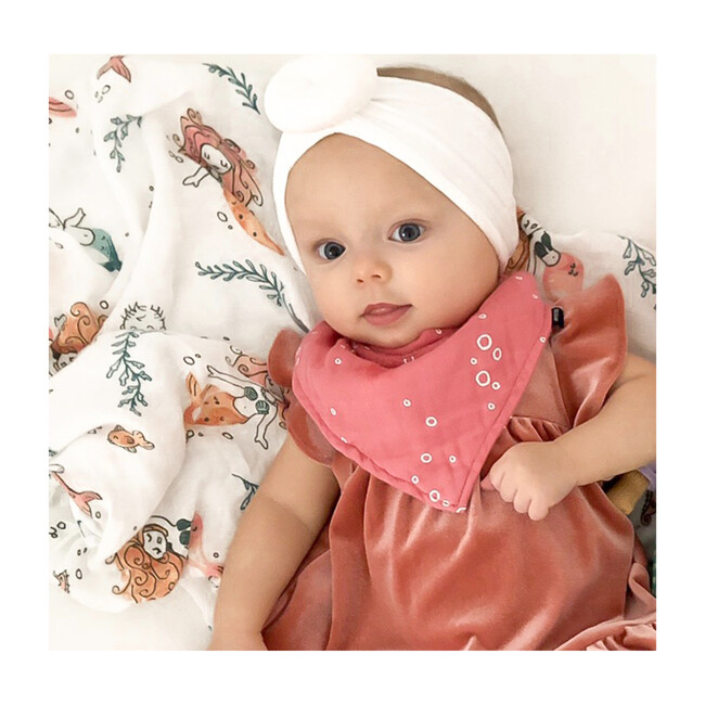 Swaddle Blankets, Mermaid + Bubbles