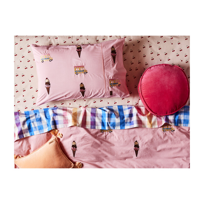 Cotton Flat Sheet, Mon Cherie - Sheets - 2