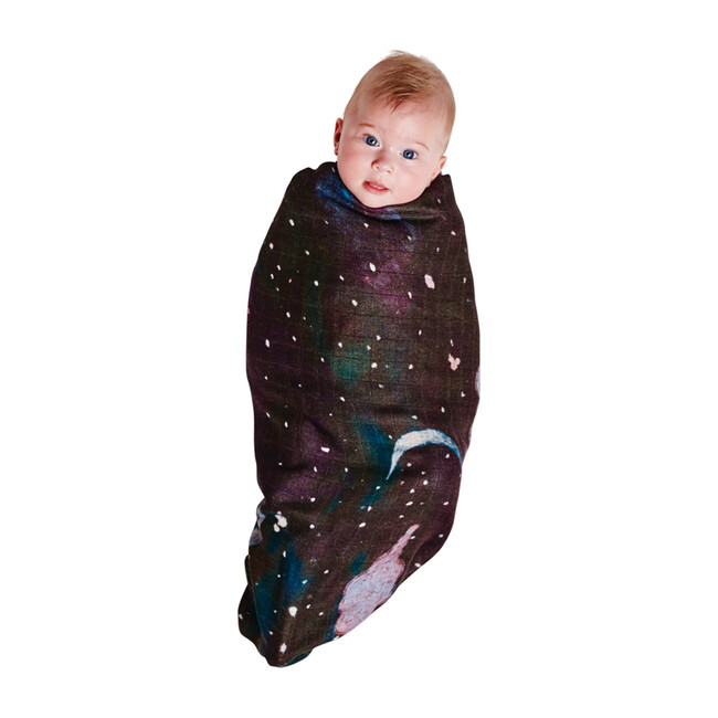 Bamboo Swaddle, Starry Night - Swaddles - 1