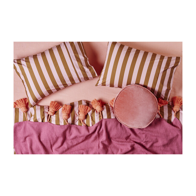 Tassel Throw, Blush - Throws - 2