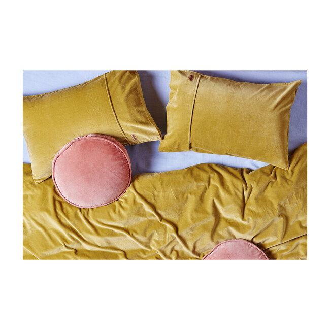 Velvet Duvet Cover, Burnished Gold Kip & Co Duvet Sets