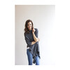 Mother's Cocoon Nursing Shawl, Charcoal - Nursing Covers - 5