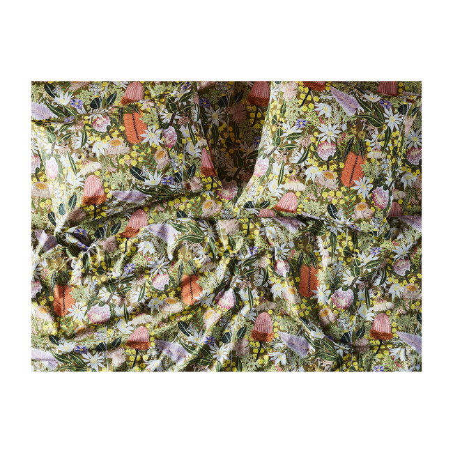 Cotton Flat Sheet, Native Plantation - Sheets - 2