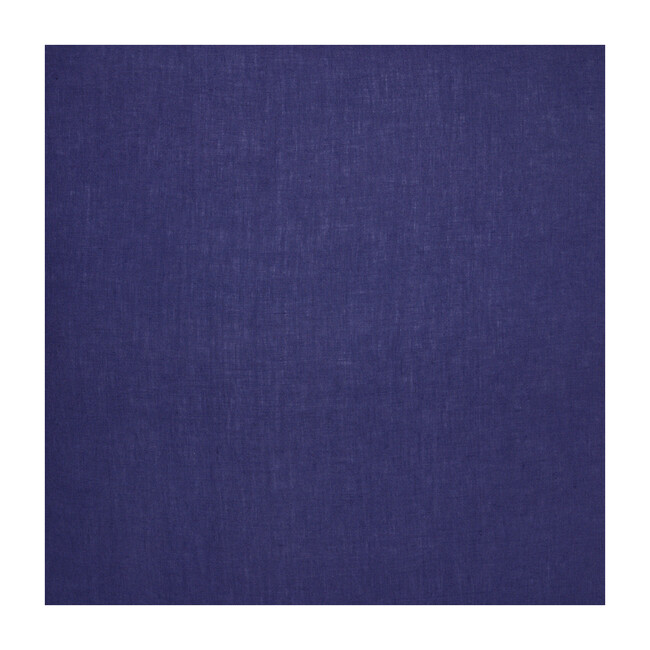Linen Fitted Sheet, Indigo - Sheets - 1