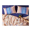 Linen Fitted Sheet, Indigo - Sheets - 2