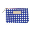 Cosmetics Purse, Gingham Blue & Pink - Make-up Bags - 1 - thumbnail