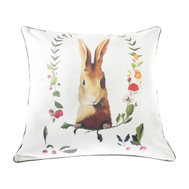 Audrey the Bunny Pillow, Euro - Pillows - 1