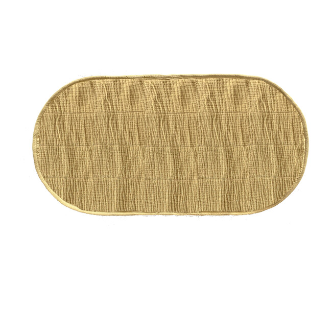 Luxe Organic Cotton Liner, Mustard - Changing Pads - 1