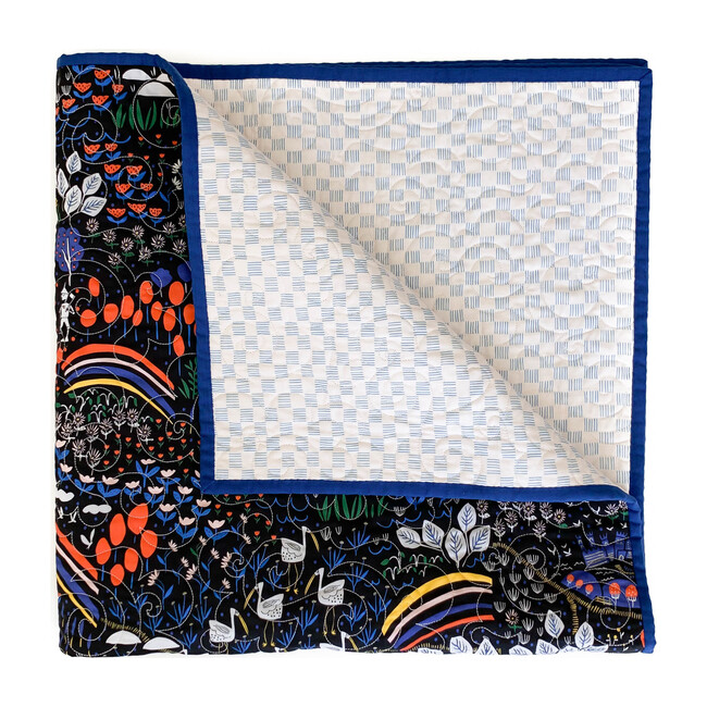 No Place Like Home Tummy Time Wholecloth Quilt, Oz - Quilts - 1