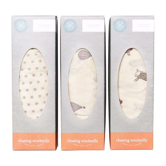 Merino Wool Crib Sheet, Hot Air Balloons