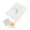Set of 2 Muslin Cloth, White - Swaddles - 2