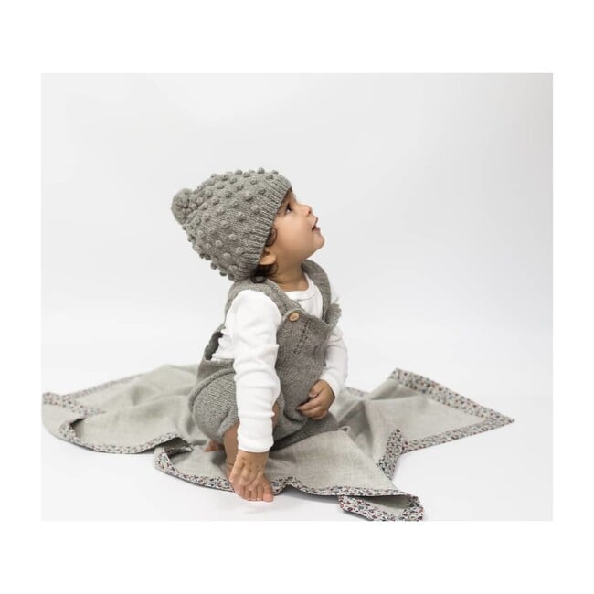 Le Temps Viendra Baby Blanket, Grey
