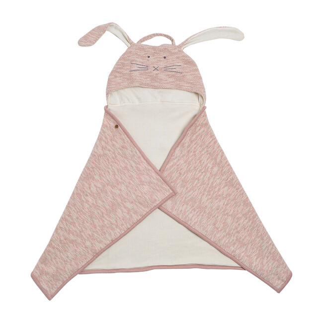 Organic Cotton Kids Travel Blanket, Bunny