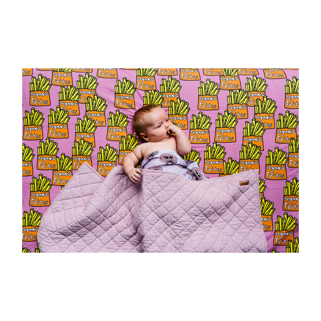 Cotton Crib Sheet, Fries - Sheets - 2