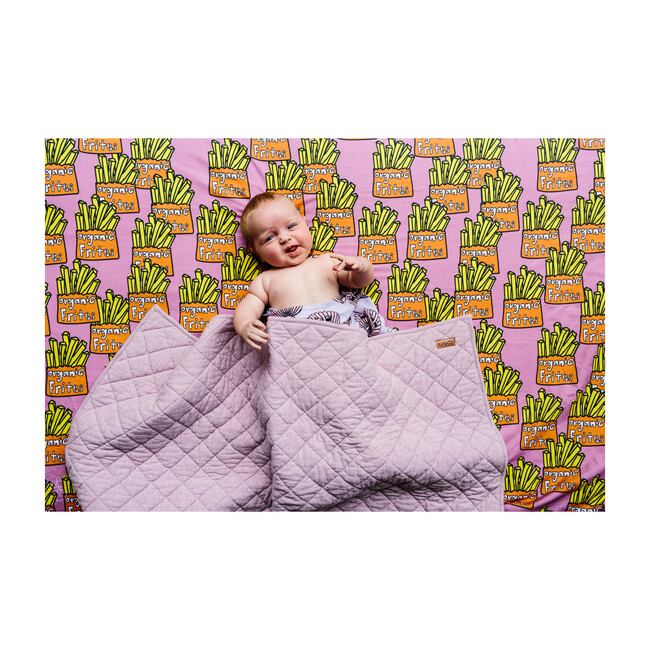 Cotton Crib Sheet, Fries - Sheets - 3