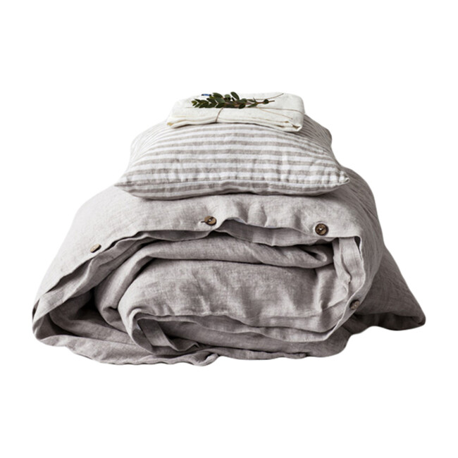 Linen Duvet Cover, Melange