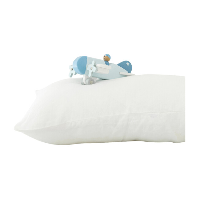 Kids Linen Pillowcase, White