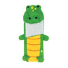 Dinosaur Sleeping Bag, Green - Blankets - 1 - thumbnail