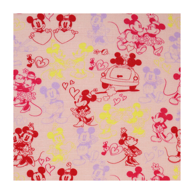 Cotton Fitted Sheet, Lover Boy Pink - Sheets - 1