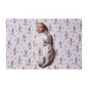 Bamboo Swaddle, Daisy Dot - Swaddles - 2