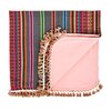 Maria Paz Reversible Blanket, Grey - Blankets - 1 - thumbnail