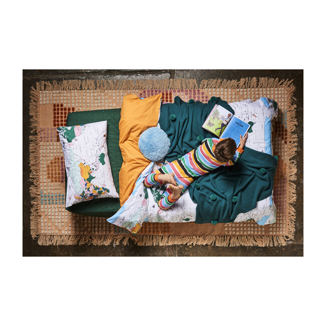 Cotton Duvet Cover, Flight Path - Quilts - 2