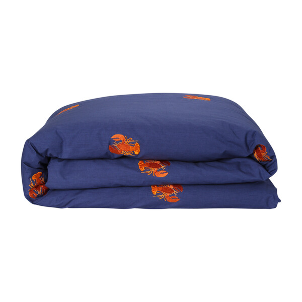 Embroidered Cotton Duvet Cover, Lobby Kip & Co Duvet Sets