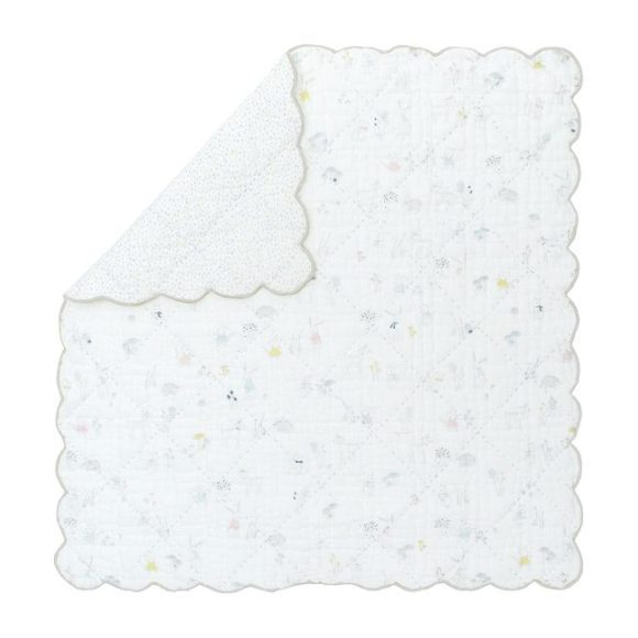 Magical Forest Scalloped Blanket