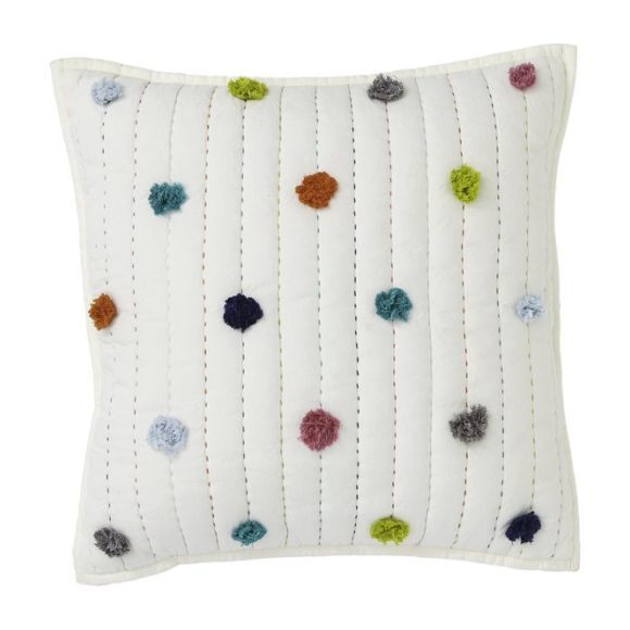 Pom Pom Decorative Sham, Multi