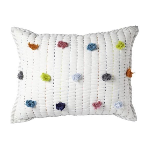 Pom Pom Pillow, Multi