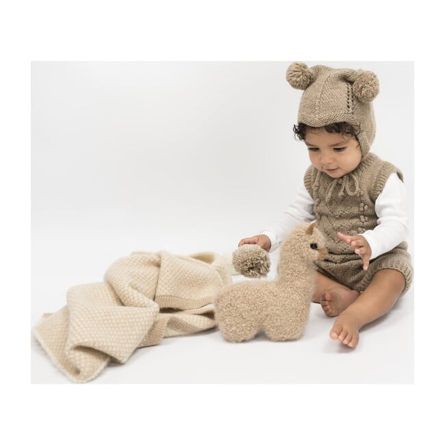 Inti Baby Blanket, Taupe