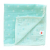 100% GOTS-Certified Organic Cotton Hanky, Mint - Bibs - 1 - thumbnail